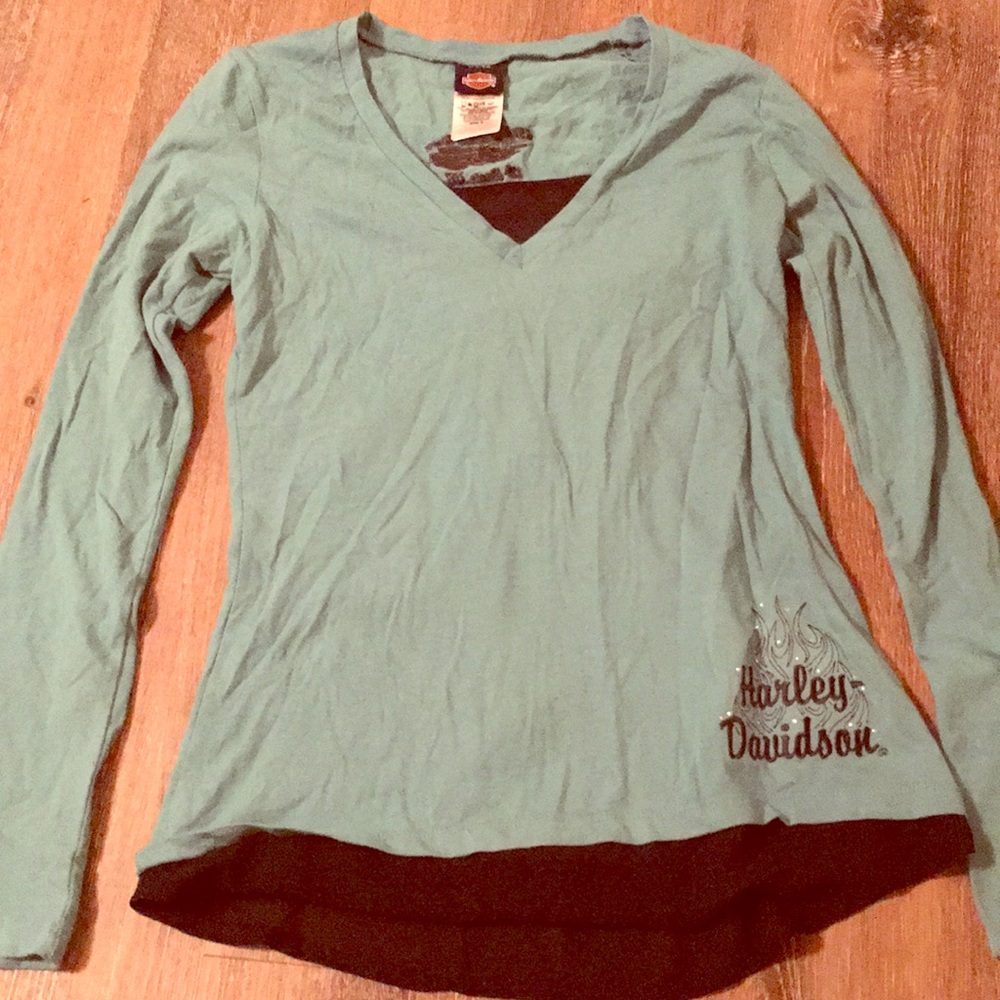 Long-sleeve Harley Davidson shirt